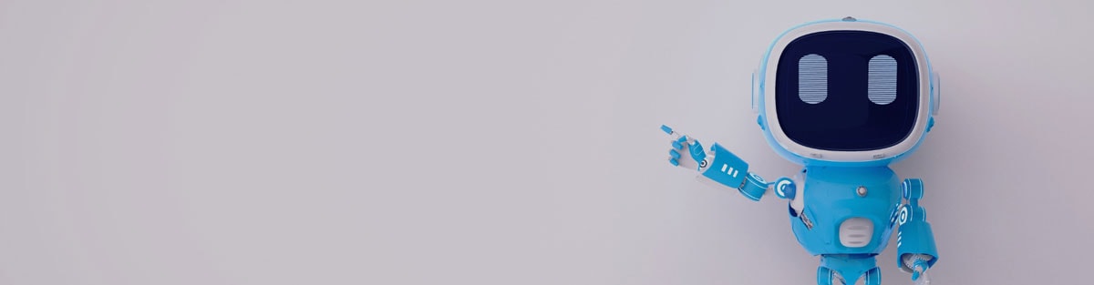 AI robot with Softinator TechLabs logo, symbolizing innovation in AI and ML solutions for social goo.