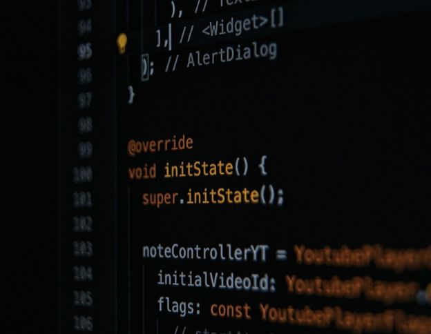 Flutter Development Code Snippet for Mobile Apps.