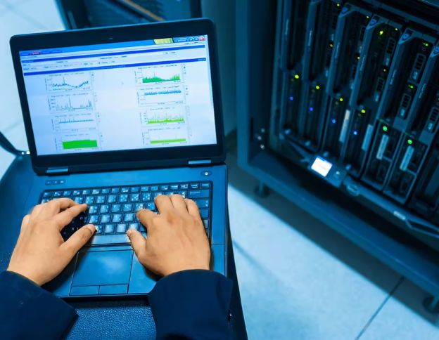 Monitoring data center servers and infrastructure.