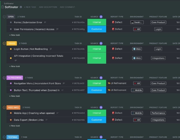 Network monitoring and management interface showcasing real-time alerts and system status updates.