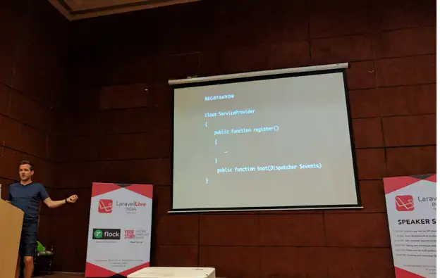 AI and ML coding presentation at Softinator TechLabs.