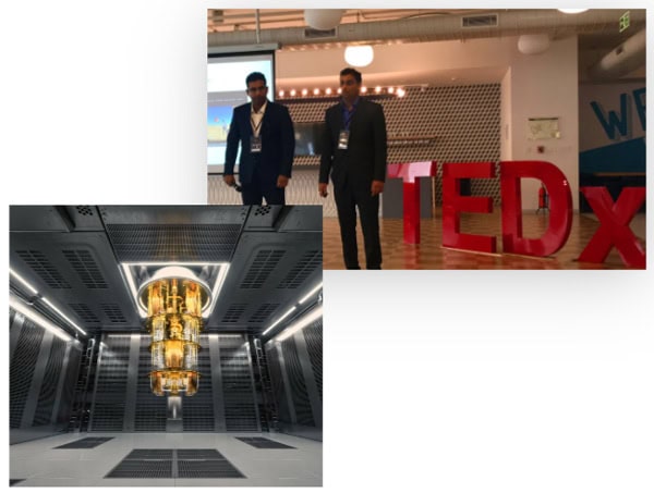 AI and ML developers at Softinator TechLabs during an event.